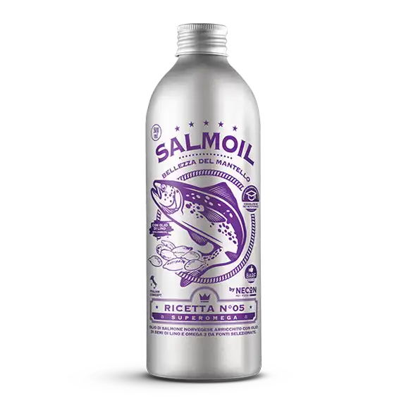 Salmoil Receta 5 - Aceite Belleza de Pelaje - Apoyo BARF