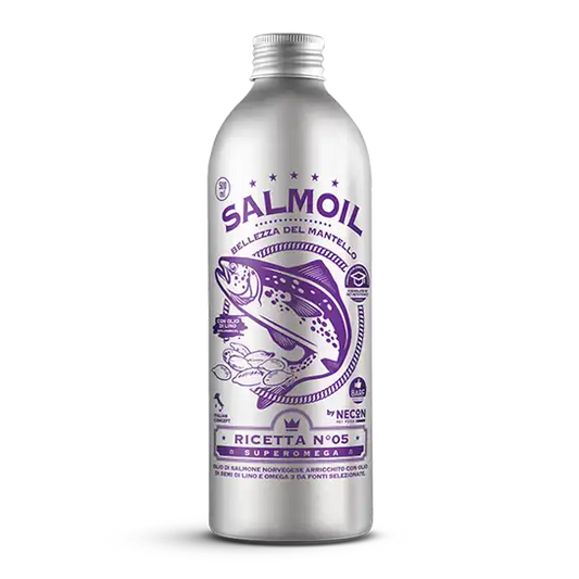 Salmoil Receta 5 - Aceite Belleza de Pelaje - Apoyo BARF