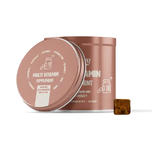 Suplemento Multivitamínico Gutsy para perros, masticables con vitaminas y minerales